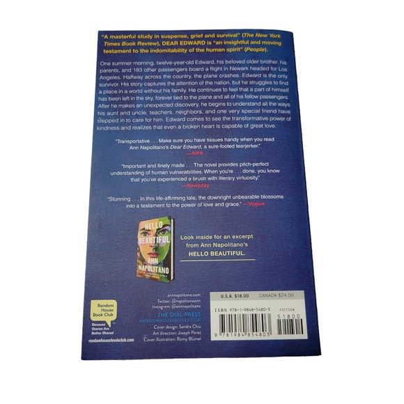 Dear Edward by Ann Napolitano - Picture 2 of 5